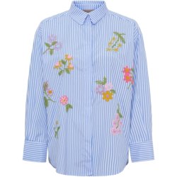 Marta - Judika Skjorte - Blue Stripe