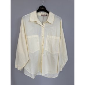 Marta - Cecilie  Skjorte - Yellow6224 - Onesize