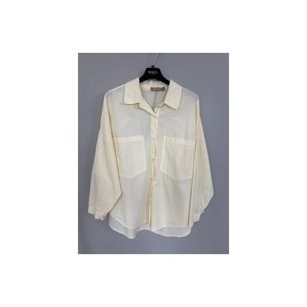 Marta - Cecilie  Skjorte - Yellow6224 - Onesize