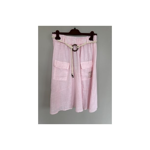 Marta - Evania Nederdel - Baby Pink