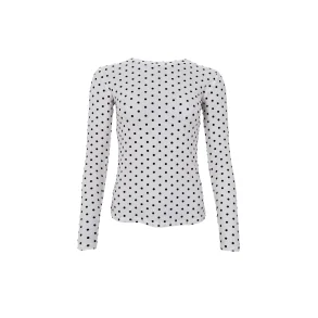 Black colour - Jennie prikket mesh - Off White