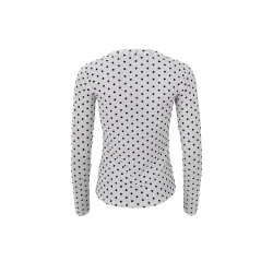 Black colour - Jennie prikket mesh - Off White