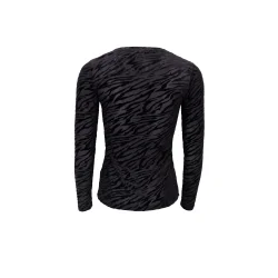 Black Colour - Zenia mesh - Black