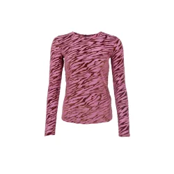 Black Colour - zenia mesh - Berry rose