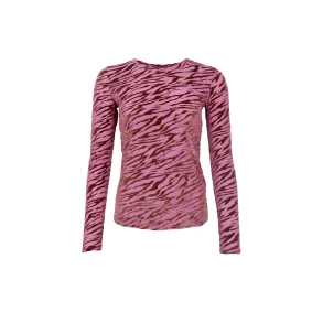 Black Colour - zenia mesh - Berry rose