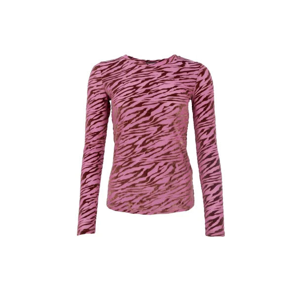 Black Colour - zenia mesh - Berry rose