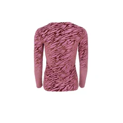 Black Colour - zenia mesh - Berry rose