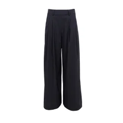 Black Colour - Davina Wideleg Bukser - Black