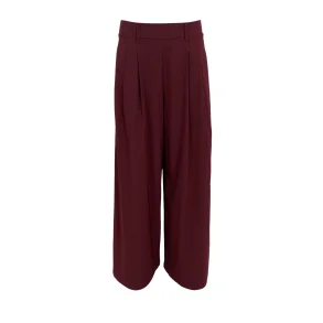 Black Colour - Davina Wideleg Bukser - Plum