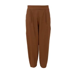 Black Colour - Davina Barrel Bukser - Hazelnut Brown