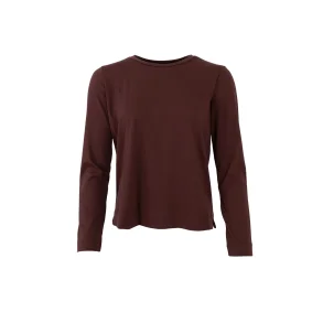 Black Colour - May LS t-shirt - Coffee