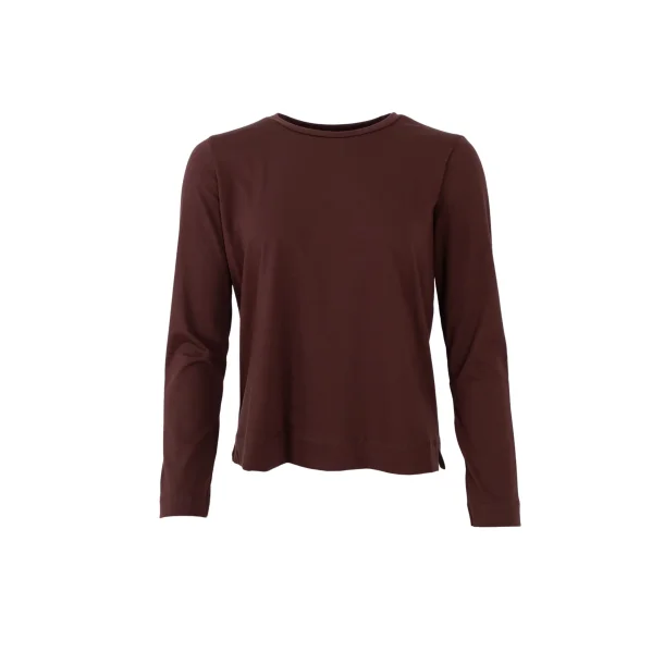 Black Colour - May LS t-shirt - Coffee