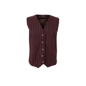 Black Colour - Oxford vest - Coffee
