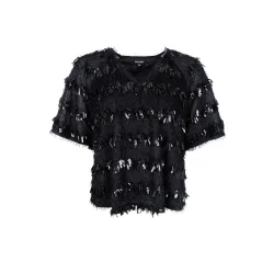 Black Colour - Fitz Blouse - Black