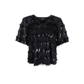 Black Colour - Fitz Blouse - Black