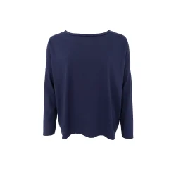 Black Colour - May Loose LS bluse - Navy