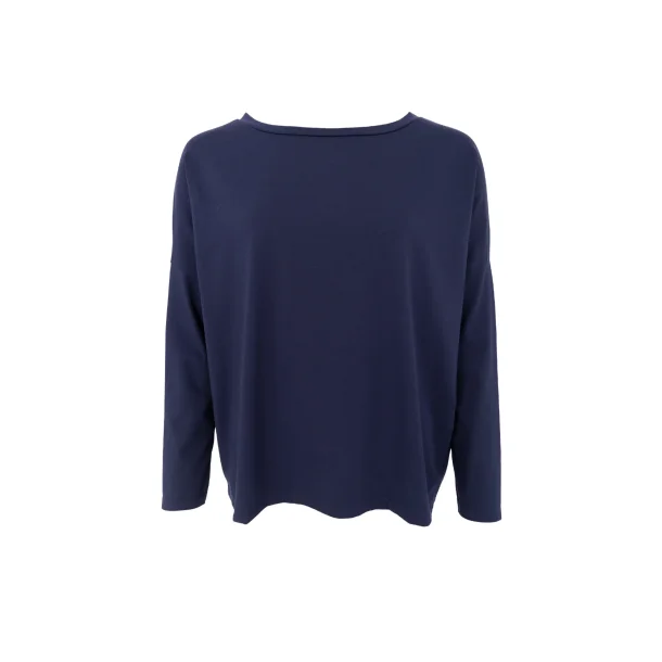 Black Colour - May Loose LS bluse - Navy