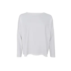 Black Colour - May loose LS bluse - Off White