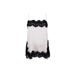 Black Colour - Evie Lace Stop Top - Pearl
