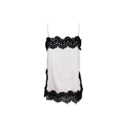 Black Colour - Evie Lace Stop Top - Pearl