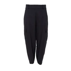 Black Colour - Davina Barrel Cargo Bukser - Black