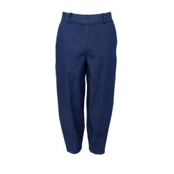 Black Colour - Denice Denim Barrel - Denim