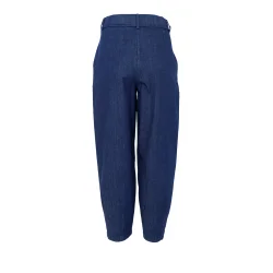 Black Colour - Denice Denim Barrel - Denim