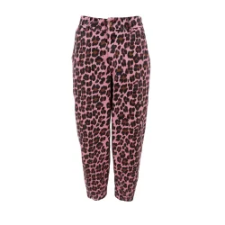 Black Colour - Ellie Barrel Bukser - Pink Leo