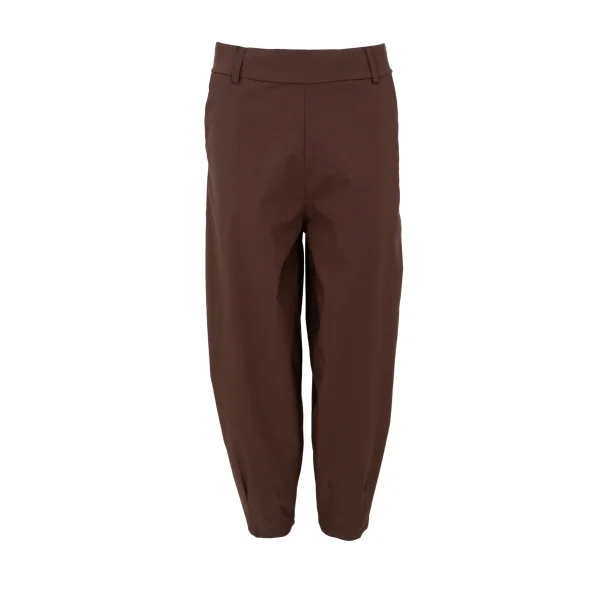Black Colour - Beate Barrel Bukser - Coffee