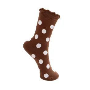 Black Colour - Naike Strmper - Mocca Dot - Onesize