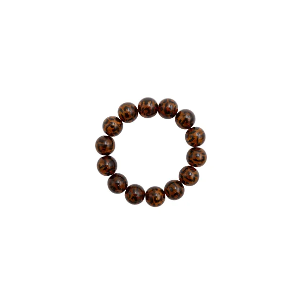 Black Colour - Nilu Armbnd - Coffee Leo - Onesize