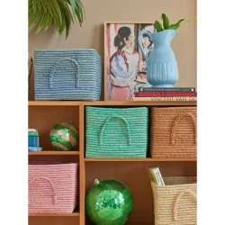 Rice - Discokugle - Dark green/Silver Stripes - Mellem