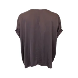 Black Colour - Mabel Blouse - Coffee - Onesize