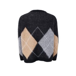 Black Colour - Beth Argyle Strik Jumper - Black