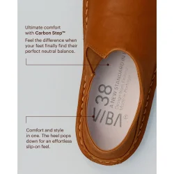 VIBAe - Zuma Leather - Cognac Brown