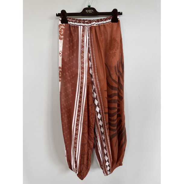 Marta - Fiorenza Pants - Brown