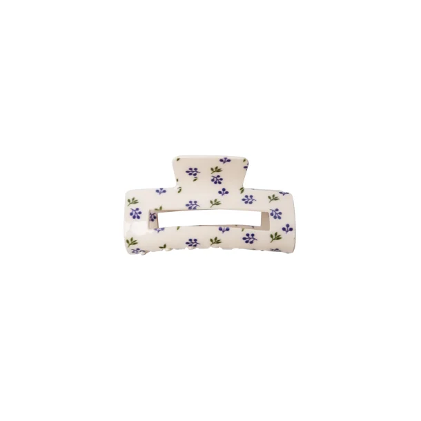 Black Colour - Berlin Berry Hair Claw - Creme Blue