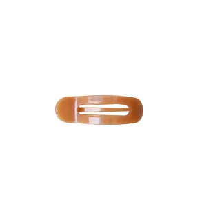 Black Colour - Sussi Transparent Hair Claw - Amber