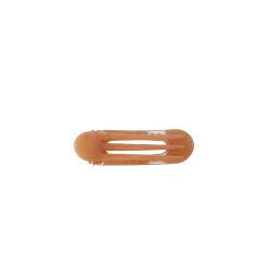 Black Colour - Sussi Transparent Hair Claw - Amber