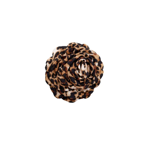 Black Colour - Villa Mega Flower - Hair Claw - Dk. Leo