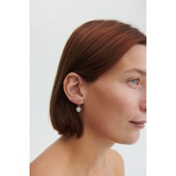 Pernille Corydon - Ocean Heart Huggies - Slv - 19mm 