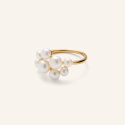 Pernille Corydon - Blossom Ring - Guld 