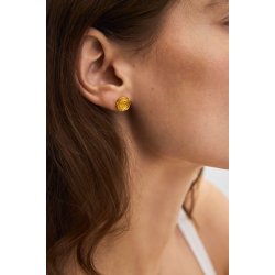 Pernille Corydo - Rose �restikker - Guld - 10mm