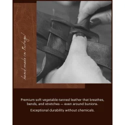 VIBAe - Capri Leather sandal - Cocoa brown