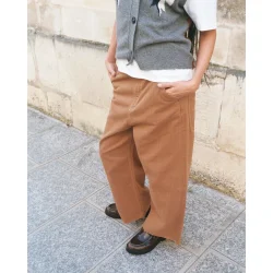 Heyanno - Full Herringbone Bukser - Foxtrot - Cropped