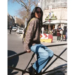 HeyAnno - Grace quilt knit - Demitasse