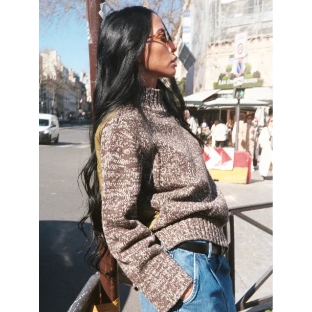 HeyAnno - Grace quilt knit - Demitasse