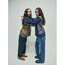 HeyAnno - Grace quilt knit - Demitasse