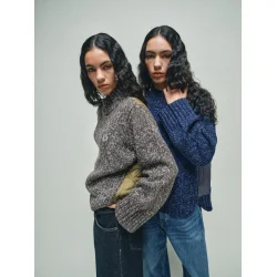 HeyAnno - Grace quilt knit - Demitasse