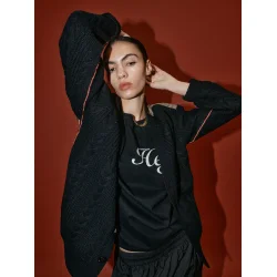 HeyAnno - Hey vintage tee - Black